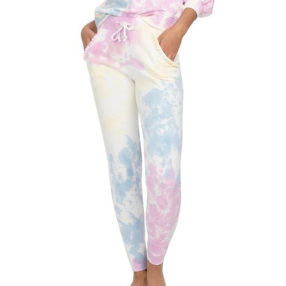 NEW Generation Love Kate Ruffle Tie Dye Joggers - Picture 2 of 12